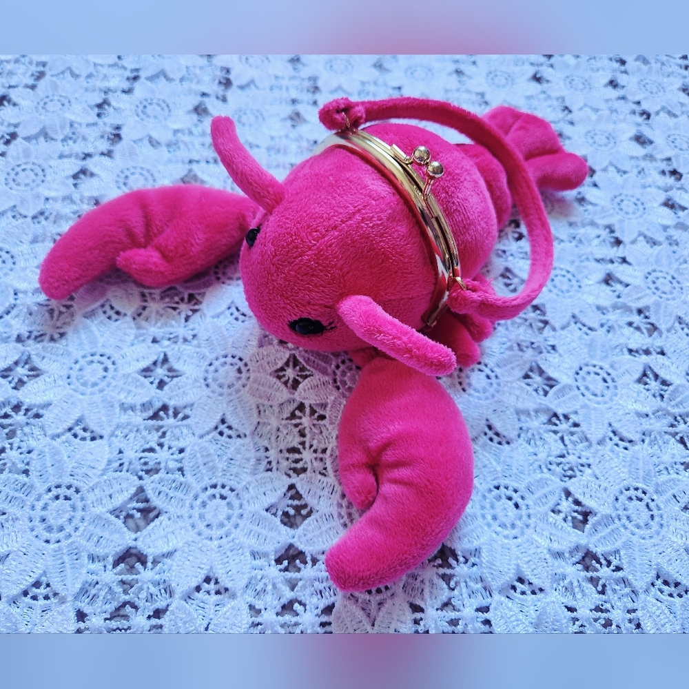 Gymboree vintage "Cape Cod Cutie" lobster plush purse